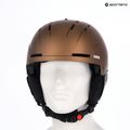 Casco da sci UVEX Stance marrone/nero opaco 7