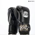 Guanti da boxe Cleto Reyes Velcro Sparring nero/argento 3