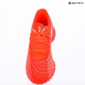 Scarpe da calcio PUMA Future 9 Play TT glowing red/puma white/puma black/puma silver 9