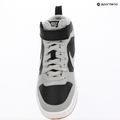 Scarpe per bambini Nike Court Borough Mid 2 black/white/gum med brown/light smoke grey 11