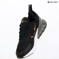 Scarpe da bambino Nike Air Max 270 black/laser orange/metallic copper 11