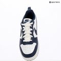 Scarpe da bambino Nike Court Borough Low Next Bloom white/white/midnight navy 11