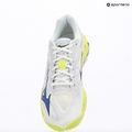 Scarpe da pallavolo Mizuno Wave Lightning Elite White/Lightning Yellow/Dazzling Blue 9