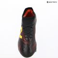 Scarpe da calcio per bambini New Balance Tekela Team V5 black 100/punch yellow/fire cracker 9