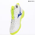Scarpe da pallavolo Mizuno Wave Momentum Pro Mid white/lightning yellow/dazzling blue 12