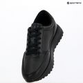 Scarpe da uomo Calvin Klein HM0HM02146 City Runner Laceup Leather triple black 9