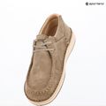 Scarpe da uomo BIRKENSTOCK Pasadena Suede Leather Regular taupe 10