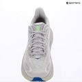 Scarpe da corsa da uomo HOKA Clifton 10 Wide ash grey/neon green 10