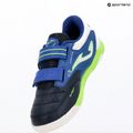 Scarpe da calcio per bambini Joma Cancha Jr IN navy/blue 9