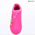 Scarpe da calcio New Balance Furon Pro V8 FG pink heat/sea salt/gold metallic 9