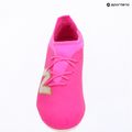 Scarpe da calcio per bambini New Balance Furon Team V8 FG pink heat/sea salt/gold metallic 9