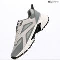 Scarpe da uomo Calvin Klein HM0HM02220 Hike Runner Stripe Mix Nylon Suede light grey/granite grey 9