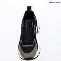 Scarpe da uomo Calvin Klein HM0HM02220 Hike Runner Stripe Mix Nylon Suede black/granite road 9
