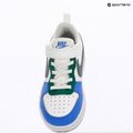 Scarpe per bambini Nike Court Borough Low Recraft white/malachite/mineral slate 6