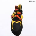 Scarpe da arrampicata per bambini La Sportiva Solution Comp yellow/black 8