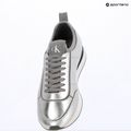 Scarpe da donna Calvin Klein HW0HW03287 Retro Runner Metallic silver 9