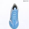 Scarpe da calcio junior Mizuno Alfa III Select Jr FG sky blue/white 12