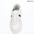 Scarpe da uomo Calvin Klein HM0HM02237 Classic Cups Lace Leather EMB Tongue bright white/black 9
