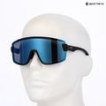 Occhiali da sole Smith Wildcat matte black/chrp polarized blue mirror/clear 5