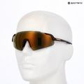 Occhiali da sole Alpina Turbo Air Q-Lite red translucent matte/gold mirror/pink 7