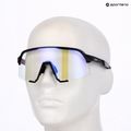 Occhiali da sole 100% S3 LE gloss black/purple flash mirror photochromic 8