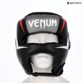 Casco da boxe Venum Elite Iron nero/rosso 3