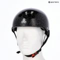 Triple Eight The Certified Sweatsaver casco nero glitterato 5