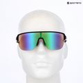 Occhiali da sole Alpina Frame 2.0 Q-Lite black/white matte/green mirror 7