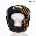Casco da boxe StormCloud Lynx black/gold 9