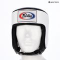 Casco da boxe Fairtex Muay Thai & Kickboxing Competition bianco 6