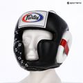 Casco da boxe Fairtex Super Sparring nero/bianco 6
