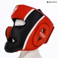 Casco da boxe RDX Head Guard Aura Plus T-17 rosso 7