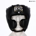 Cleto Reyes Protezioni guancia Casco da boxe in pelle nero 3