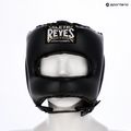 Casco da pugilato Cleto Reyes con visiera a punta in nylon nero 3