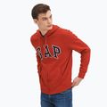 Felpa GAP XLS FT Arch FZ HD lasalle rosso uomo 2