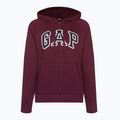 Felpa GAP V-Gap Heritage FZ HD donna, vino rubino 2