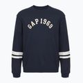Felpa uomo GAP Logo Piping Crewneck blu navy