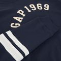 Felpa uomo GAP Logo Piping Crewneck blu navy 3