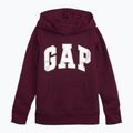 Felpa da bambino GAP V-FA SLD Logo PO beach plum