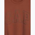 GAP Logo Uomo Felpa girocollo ruggine bruciata 4