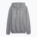 GAP Shine Logo Felpa con cappuccio da uomo grigio pilota 5