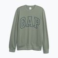 Felpa GAP Logo Uomo a girocollo color salvia 3