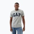 GAP Soft Basic Logo T-shirt uomo grigio erica