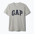 GAP Soft Basic Logo T-shirt uomo grigio erica 4