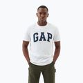 Maglietta GAP Soft Basic Logo bianca globale da uomo