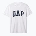 Maglietta GAP Soft Basic Logo bianca globale da uomo 4