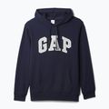 Felpa da uomo GAP Heritage French Terry Logo blu navy 5
