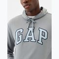 Felpa da uomo GAP Heritage Crewneck Logo storm cloud 4