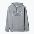 Felpa da uomo GAP Heritage Crewneck Logo storm cloud 5