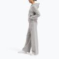 Pantaloni donna Reebok Identity Small Logo Fleece WIde Leg grigio medio heather 2